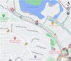 Kent - Temporary 30mph Speed Limit - A206 Bob Dunn Way, Stone - 4th August 2025 for up to 89 days
